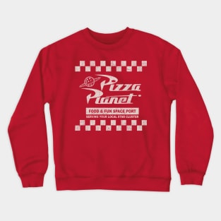 Pizza Planet Worn Crewneck Sweatshirt